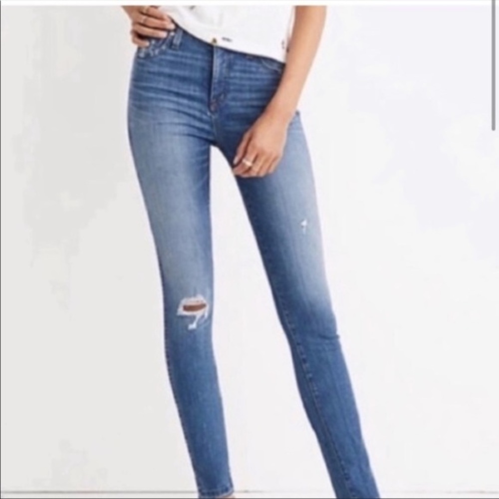 Madewell 9" High Riser Skinny Skinny Jeans
